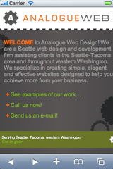 Analogue Web Design